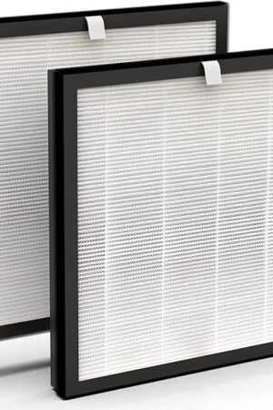 A3 H13 HEPA Replacement Filter, Compatible with VEWIOR A3 Air Purifier, 2 Pack