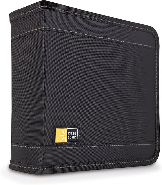 Case Logic CDW-32 32 Capacity Classic CD Wallet (Black)