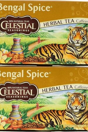 Celestial Seasonings Bengal Spice Tea, 40 Count (Pack of 2)