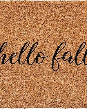 Calloway Mills Hello Fall Doormat, 17" x 29"