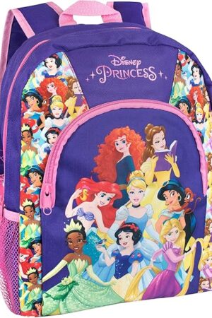 Disney Princess Backpack | Backpacks for Girls | School Bag for Kids