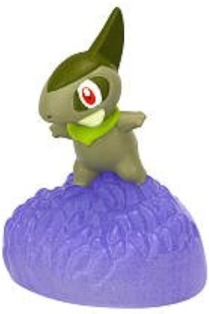 The Pokemon Black White Series 2 Pop n Battle Launcher Attack Target Axew
