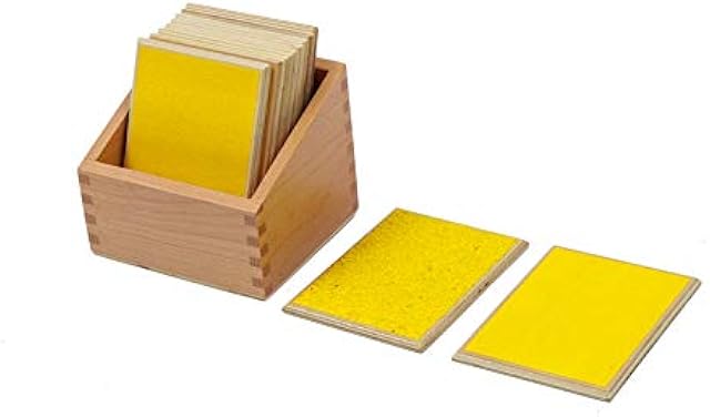 The Adena Montessori Touch Tablets - Inspire Sensorial Education and Texture Recognition Sensory Learning and Fine Motor Skills