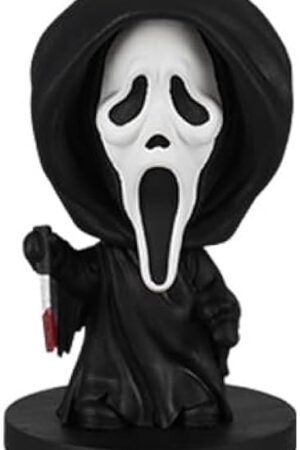 The Royal Bobbles Ghost Face Go! Bobble - 3" Tall Mini Collectible Bobblehead Figure