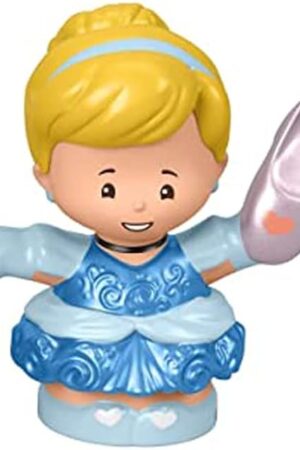 The Replacement Part for Fisher-Price Little People Princess Parade Float Playset - GKR17 ~ Inspired by Disney Princess Cinderella and Pals ~ Replacement Cinderella Figure Holding White Glass Slipper