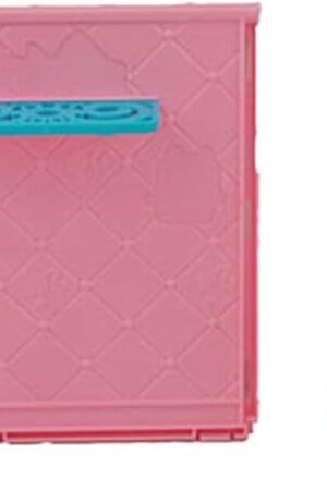 The Replacement Parts for Barbie Dream House Playset - X7949 ~ Includes Pink Bathroom Shower Wall with Shelf, Toilet and Shampoo Bottle