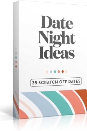 The Romantic & Fun Scratch Off Date Night Ideas Card Game, Perfect Couple Gifts for Her or Him, Couple Gifts for Boyfriend, Girlfriend, Wife, Husband, Engagement, Birthday or Anniversaries