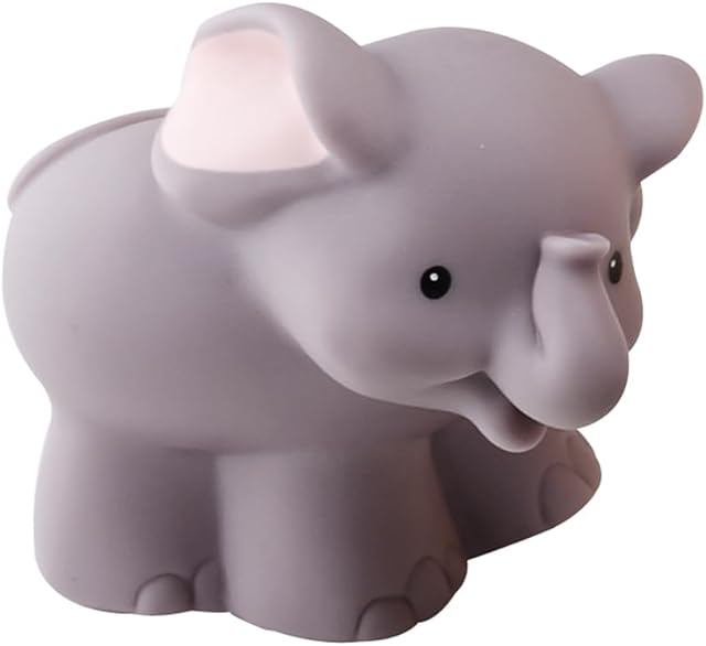 The Replacement Elephant with Duck on Back Figure for Fisher-Price Little-People Noah's Ark Playset - BMM06 - DKV14, Gray, Yellow