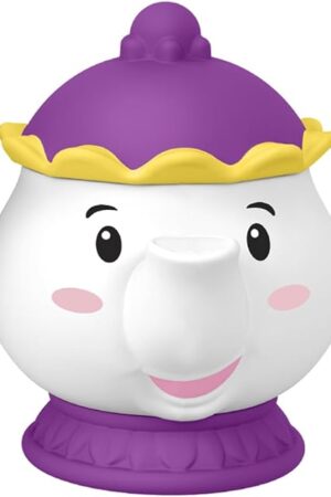The Replacement Part for Fisher-Price Little-People Princess Playset - HPL23 ~ Replacement Princess Belle's Sidekick Mrs. Potts Teapot Figure ~ Inspired by Disney Beauty and The Beast