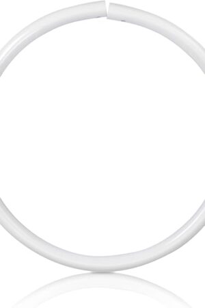 The Pool Basketball Rim Replacement for Poolmaster Splashback, Pool Basketball Hoop Rebounder Game Outdoor, PVC Replacement Basketball Backboard White Ring for Poolside