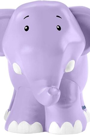 The Replacement Part for Fisher-Price Little People Noah's Ark Playset - HNG03 ~ Replacement Purple Elephant Figure ~ Works with Other Sets Too ~ Children's Bible Story Playset Figure