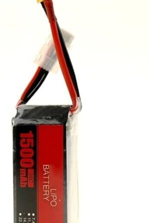 The RC FPV Drone 1500mAh 3S 11.1V 35C Lipo Battery with XT60 Plug Spare Part for RC FPV Racing Drone Accessoriese Part