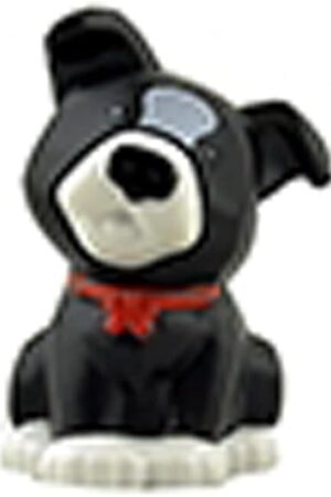 The Replacement Parts for Fisher-Price Little People Light-Up Learning Camper Playset - HGP71 ~ Replacement Black and White Dog Figure