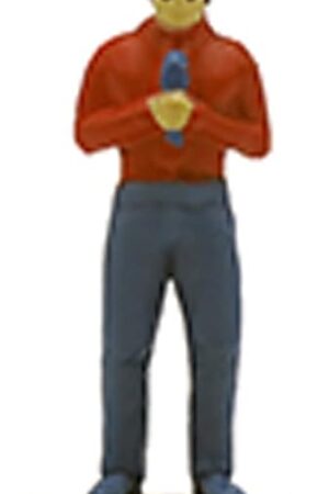 The Replacement Parts for Hot-Wheels Monster Trucks Wreckin' Raceway Playset - HGV12 ~ Replacement Announcer Figure