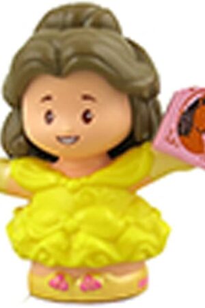 The Replacement Part for Fisher-Price Little People Princess Belle and Philippe Playset - GNG89 ~ Replacement Princess Belle Figure ~ Holding a Horse Book ~ Works with Other Playsets As Well!
