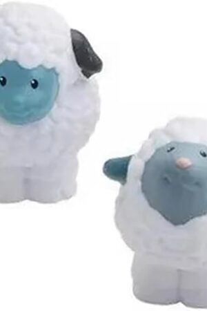 The Replacement Parts for Little-People Christmas Nativity Playset - Replacement 2 Sheep Figures ~ Works with FPT07, DPX53, J2404 and Many Other Sets