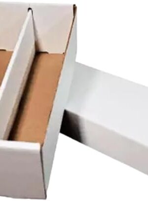 The Premium Graded Shoe Box (1 Pack) Card Storage Holds 300 Toploaders & 100 Graded Cards - Graded Card Cardboard Box - Card Storage For Sports Gaming Baseball Basketball Football Cards - MADE IN USA