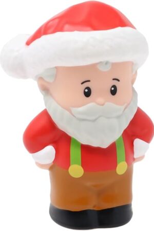 The Replacement Figure for Fisher-Price Little People Christmas Home - X4189 ~ Replacement Santa Claus Figure