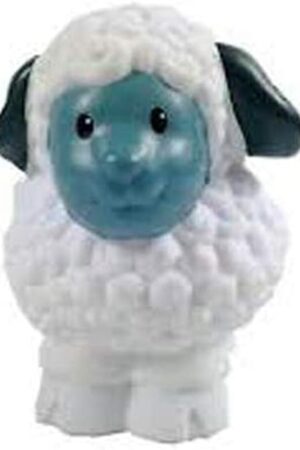 The Replacement Part of Fisher-Price Little People Christmas Story - J2404 ~ Replacement White Sheep Figure