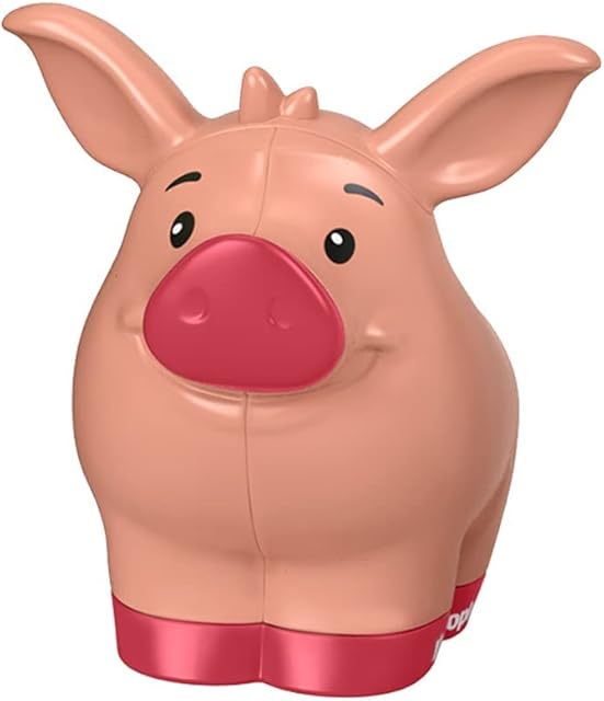 The Replacement Part for Little People Caring for Animals Tractor Playset - GLT77 ~ Replacement Pink Pig Figure