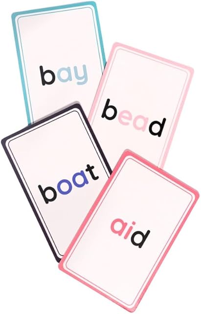The Wild Words Vowel Teams Card Game – Fun Phonics & Reading Game for Kids Ages 5+ | Educational Spelling & Word Blending for Classroom | Uno-Style Learning & Matching Game