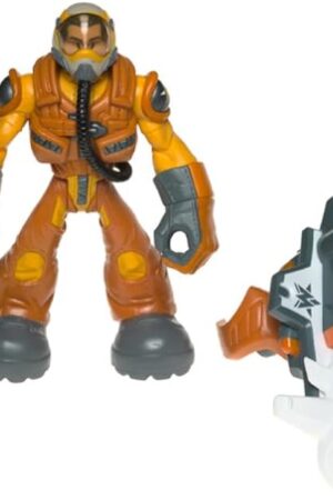 The Playskool Major Powers and The Star Squad Captain Jumpjet Flier Air Power Division Action Figure Playset