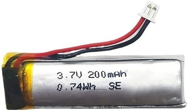 The RC Helicopter Battery, for ESKY F150 V2 RC Model Helicopter 200mAh 3.7V Lipo Battery Replacement Kit for ESKY F150 V2 RC Brushless Helicopter Accessories Part