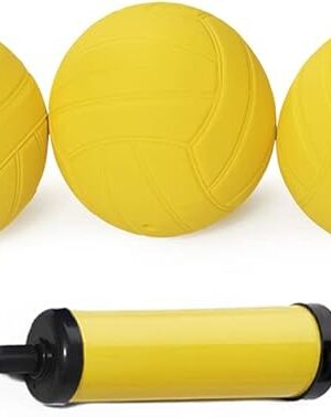 The Popular Roundnet Game Replaceable Competitive Balls Mini Volleyball Set with Pump