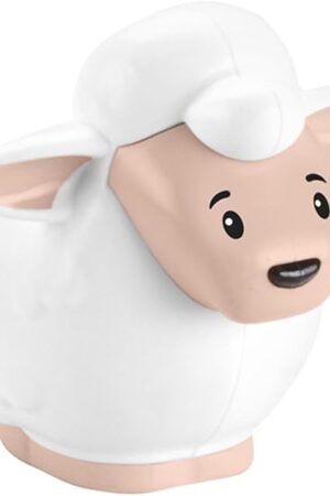 The Replacement Part for Fisher-Price Little-People Christmas Nativity Playset - HPP89 ~ Replacement White Sheep Figure