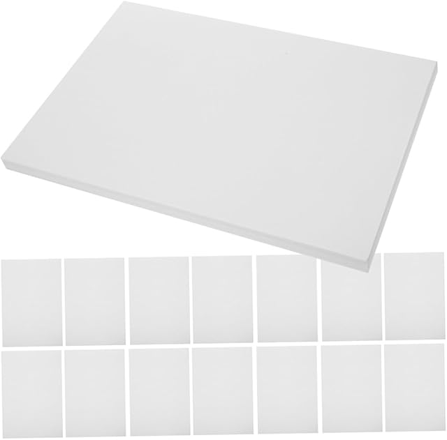 The Gogogmee 100 Sheets Kids Watercolor Paper Color Paper for Children Drawing Painting Hot Press