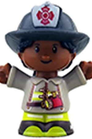 The Replacement Part for Fisher-Price Little People to The Rescue Firetruck Playset - GGT34 ~ Replacement Fire-Fighter Figure