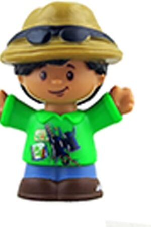 The Replacement Part for Fisher-Price Little People Musical Zoo Train Playset - M0532 ~ Replacement Zookeeper Safari Guide Figure Jack
