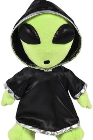 The Rhode Island Novelty 12" Alien in Cloak Includes 1 Stuffed Animal