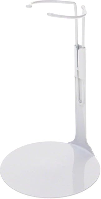 The Kaiser 2001 White Doll Stand for 6.5"-10" Dolls and Action Figures, 6-Pack (Best for 8" Dolls)