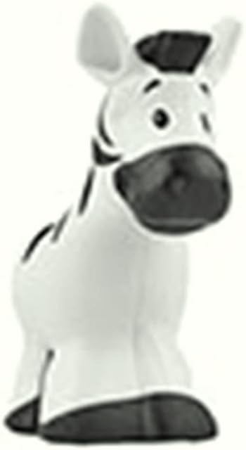 The Replacement Zebra Figure for Fisher-Price Little People Big ABC Animal Train Playset - HCL79 and GFL22