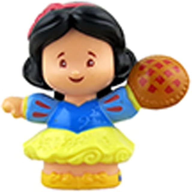 The Replacement Part for Fisher-Price Little People Princess Figure Pack - GKG98 ~ Replacement Snow-White Figure ~ Holding A Pie ~ Works with Other Playsets As Well!