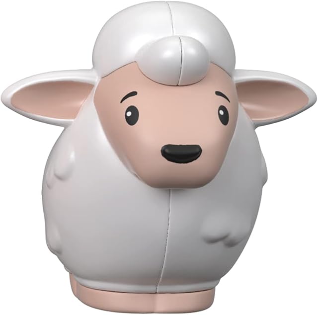 The Replacement Part for Fisher-Price Little People Farm Animal Friends Playset - GFL21 ~ Replacement White Sheep Figure