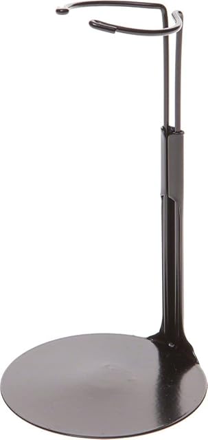 The Kaiser Doll Stand 2175 - Black Doll Stand for 8" to 12" Dolls and Action Figures