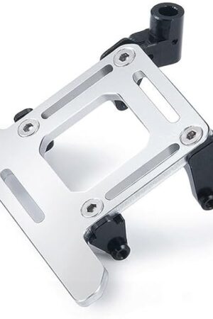 The RC Car ESC Front Rising Modified Kit Metal ESC Mount Stand for SCX24 90081 AXI00001 AXI00004 1/24 RC Crawler Car Upgrade Parts