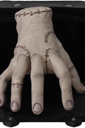 The Royal Bobbles Wednesday Thing with Moving Fingers - 6? D x 4.5? W x 3.5? H - Collectible Bobblehead Statue