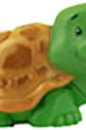 The Replacement Part for Fisher-Price Little People Safari Animal Friends Playset - GFL22 ~ Replacement Green and Brown Turtle Figure