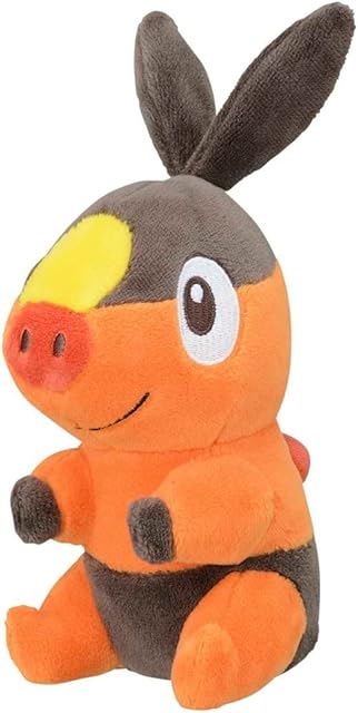 The Pokemon Center: Sitting Cuties: Tepig Plush # 498 - Generation 5 - 6 In
