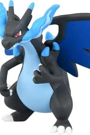 The Pokemon Takara Tomy Monster Collection MS-51 Mega Charizard X