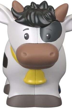 The Replacement Part for Fisher-Price Little People Farm Animal Friends Playset - GFL21 ~ Replacement White Cow Figure