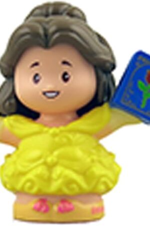 The Replacement Part for Fisher-Price Little People Princess Figure Pack - GKG98 ~ Replacement Princess Belle Figure ~ Holding a Rose Book ~ Works with Other Playsets As Well!
