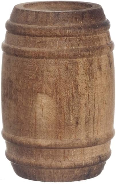 The Dolls House Miniature 1:12 Scale Pub Bar Accessory Wooden Wine Beer Barrel