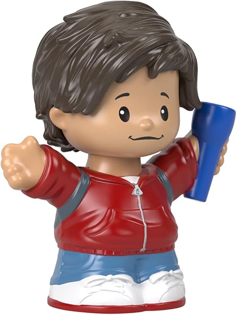 The Little People Replacement Part for Fisher-Price Dollhouse Camping Playset HGJ89 – Replacement boy Figure with Backpack and Flashlight