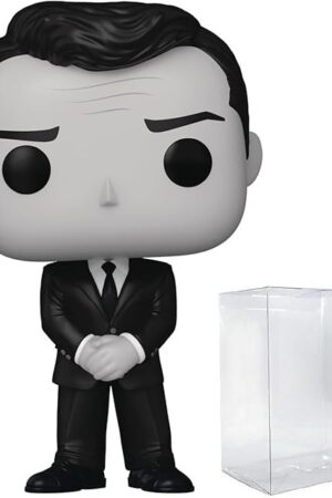 The POP TV: The Twilight Zone 1959 - Rod Serling The Narrator Funko Vinyl Figure (Bundled with Compatible Box Protector Case) Multicolor 3.75 inches