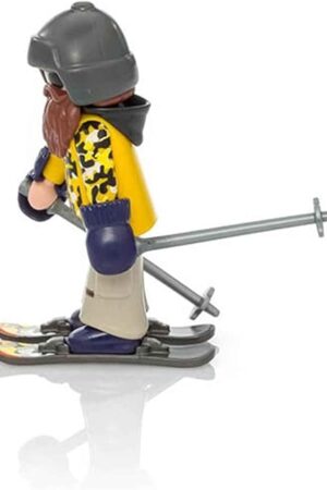 The PLAYMOBIL Skier with Poles Building Set