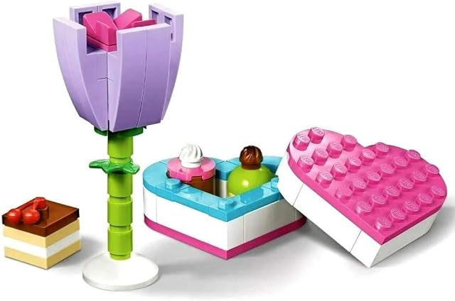The LEGO Friends Flower and Chocolate Box Build 30411 (75 Pcs)